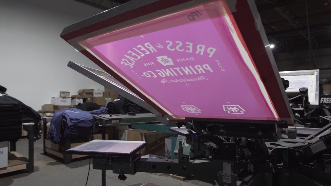 Screen printing places near me online