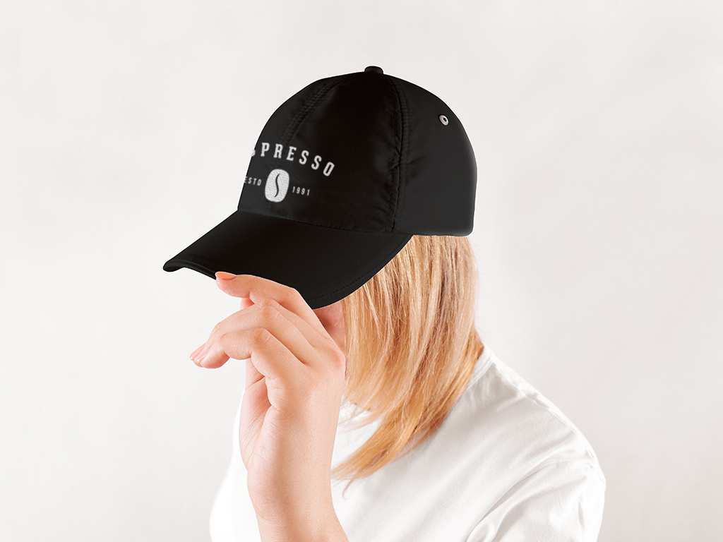 Custom embroidered baseball cap