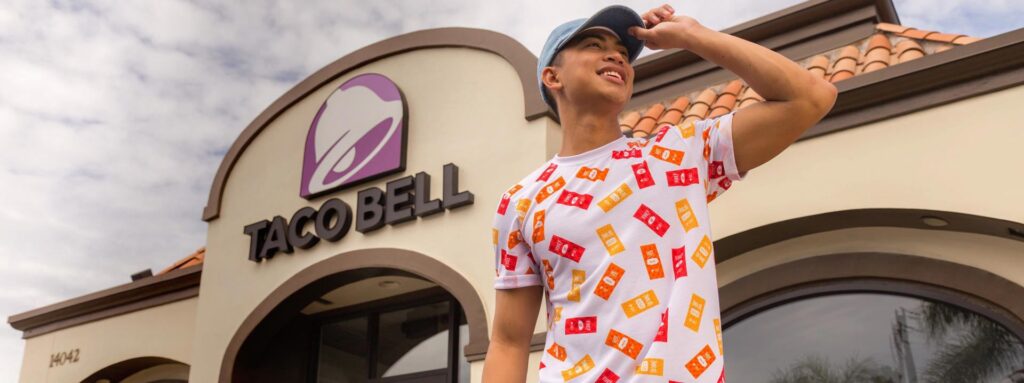 taco bell restaurant merch